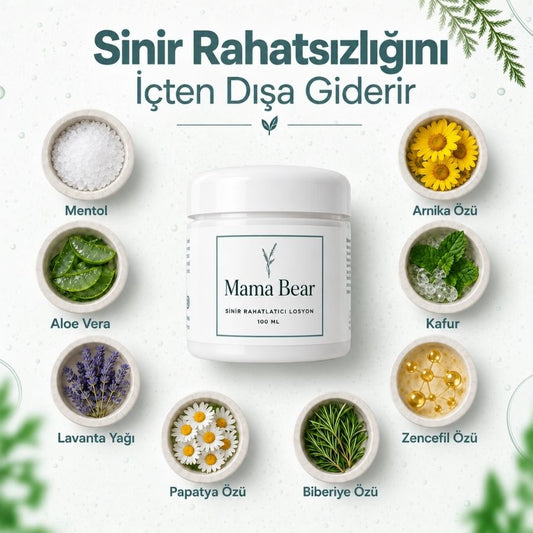 Mama Bear Magnezyumlu Sinir Ve Ağrı Losyonu