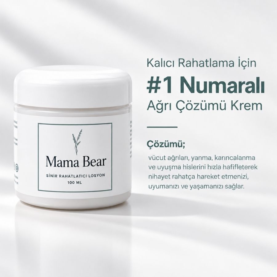 Mama Bear Magnezyumlu Sinir Ve Ağrı Losyonu